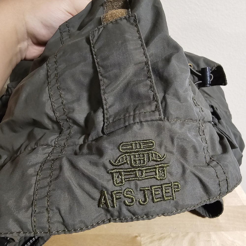 AFS Jeep Hooded & Lined Men Military Jacket Windproof  Size XXL removable Hoodie - Picture 9 of 10